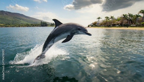 dolphin jumping out of water