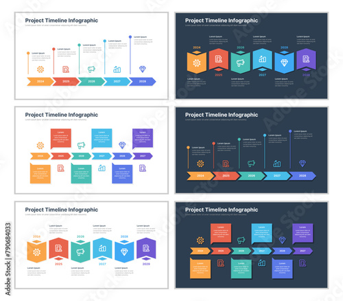 Infographic Design Template Vector Infographic Steps Infographic Process Infographic Timeline