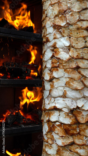 Turkish doner kebab