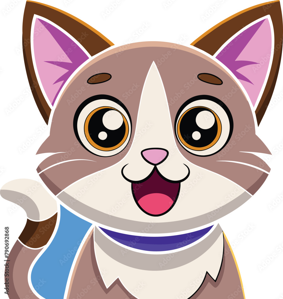 cute cat cartoon vector cute cat cartoon vector