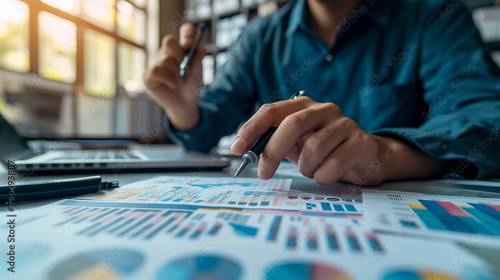 Analyzing Business Statistics Data.