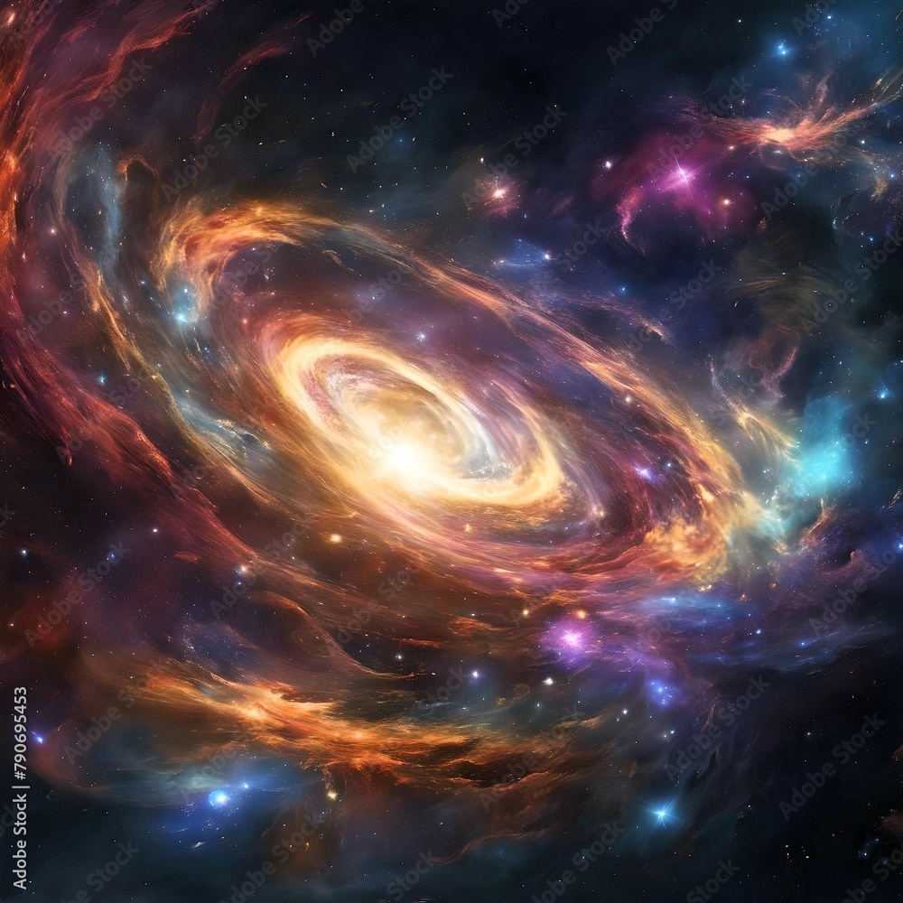 Cosmic Symphony: A Mesmerizing Journey Through the Vibrant Universe
