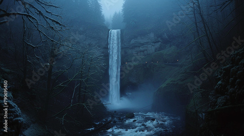 amazing natural beauty Multnomah Falls Columbia River Gorge National Scenic Area