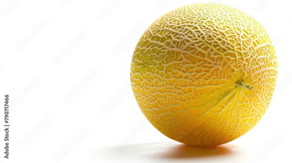 fresh melon on a white and isolated background