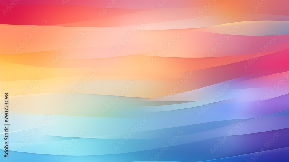Colorful Abstract Gradient with Wavy Lines for a Vibrant Design