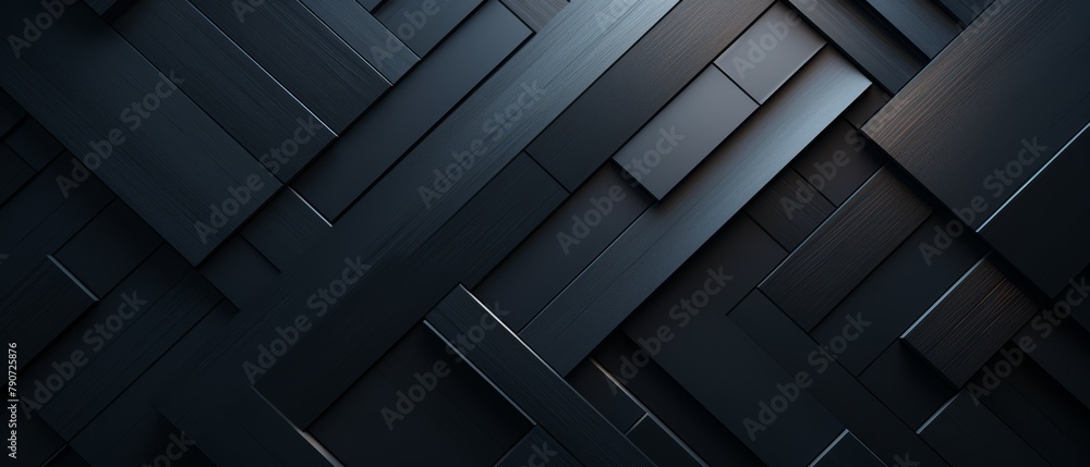 Simple 3D geometric patterns in dark tones, minimal style Simple 3D geometric patterns in dark tones, minimal style