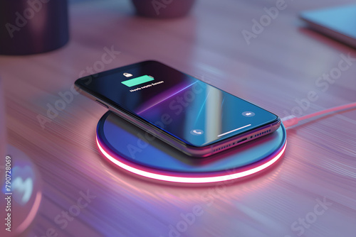 Seamless Energy Transfer Depicted Through Modern Qi Wireless Charging Technology