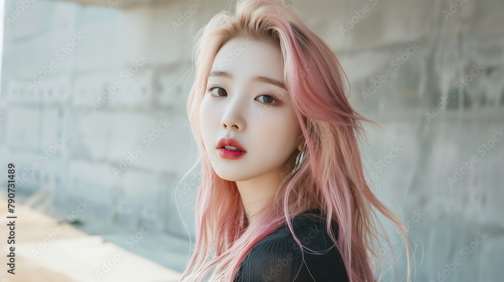 若いヘアカラーモデル 女性 若いヘアカラーモデル 女性