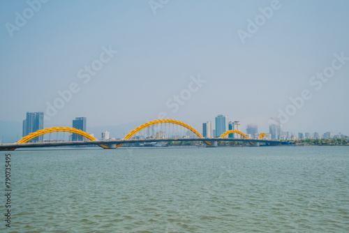 Dragon Bridge in Da Nang , Vietnam