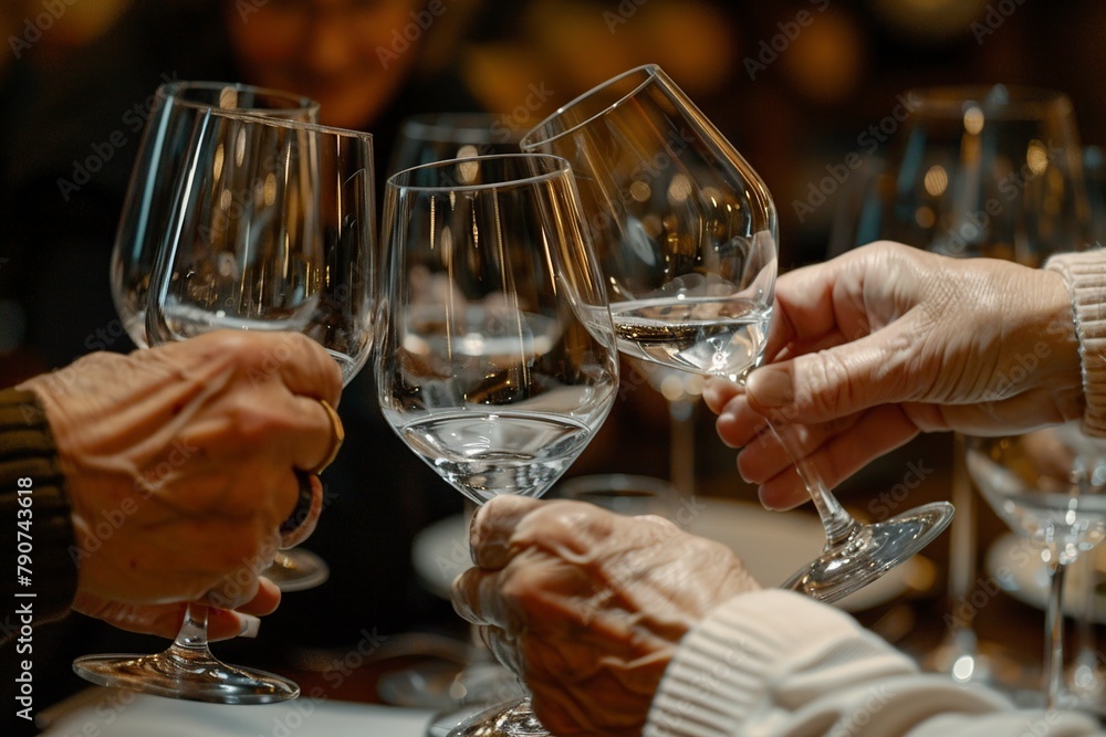 Group of People Holding Glasses of Wine