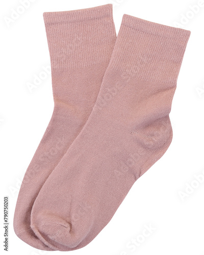 Pink pastel socks