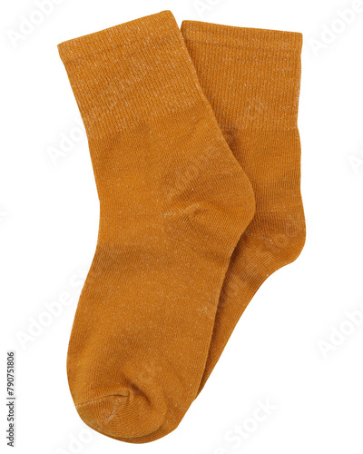 Orange socks