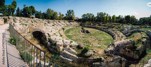 Syrakus, Sicily, Italy, Parco Archeologico della Neapoli photo