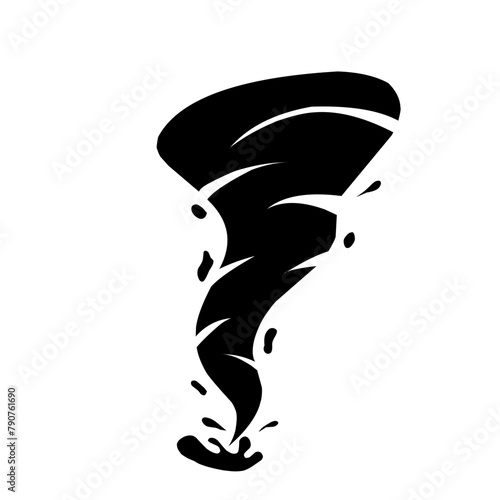 Tornado Silhouette 