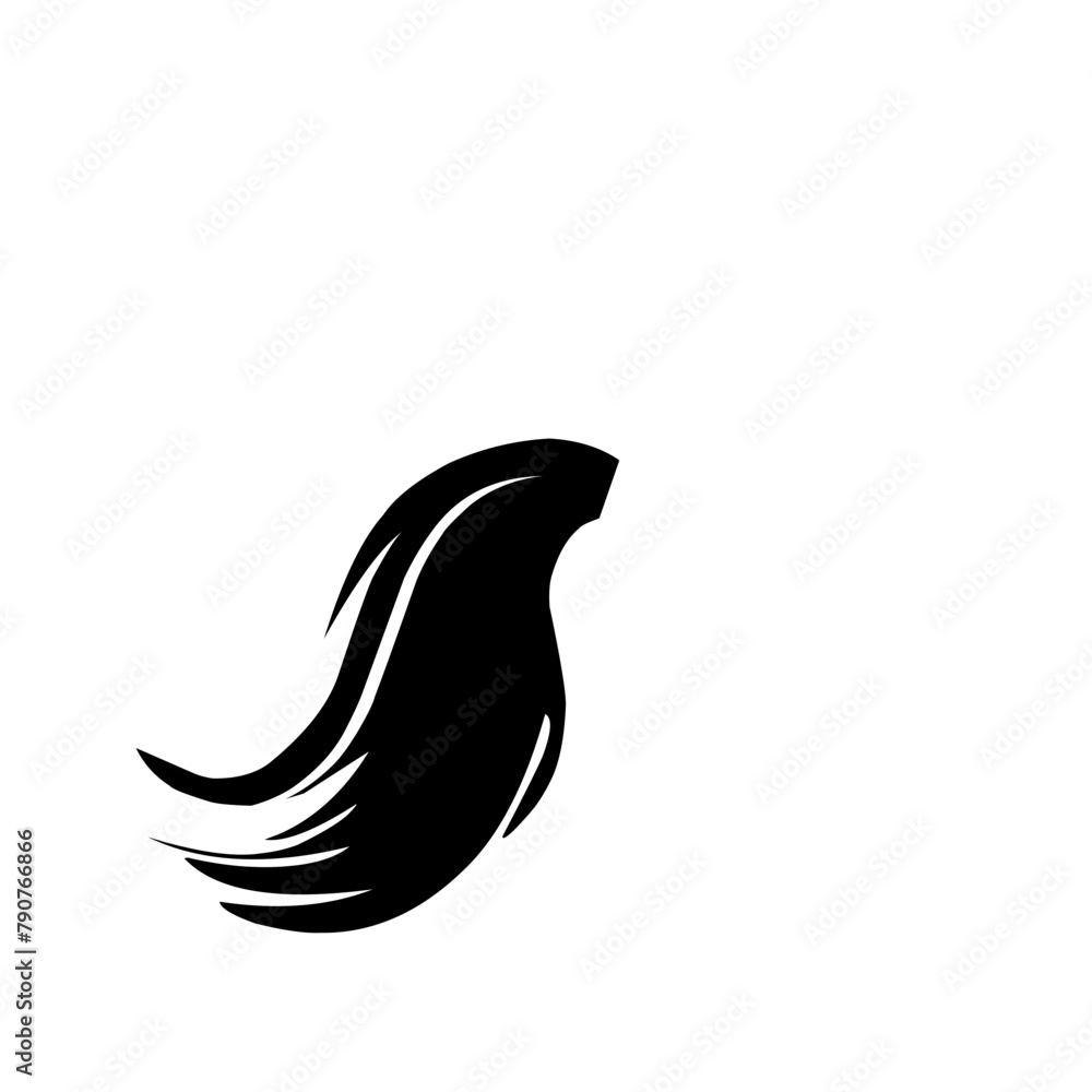Obraz premium Horse Tail Icon 