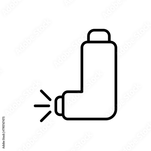 Inhaler icon vector design templates simple and modern concept