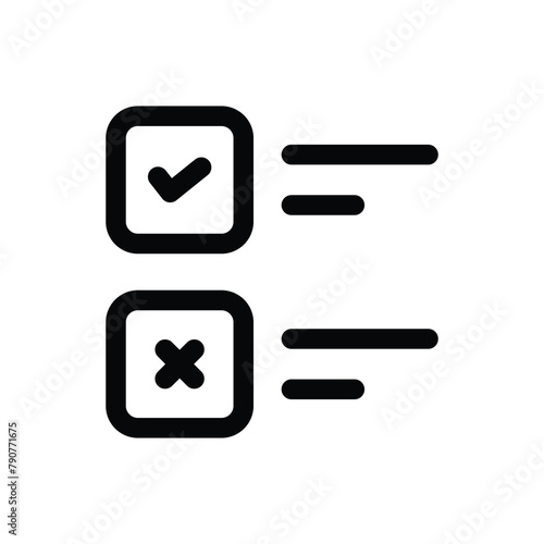 Simple Results icon. The icon can be used for websites, print templates, presentation templates, illustrations, etc