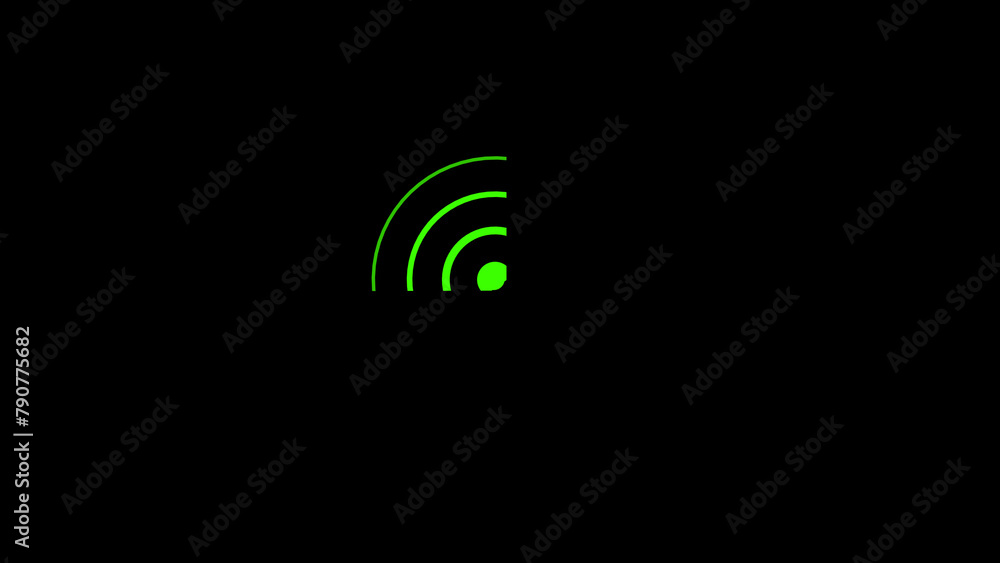 Radio wave circle background. Radio station signal icon illustration. Radio wave circle background. Radio station signal icon illustration.