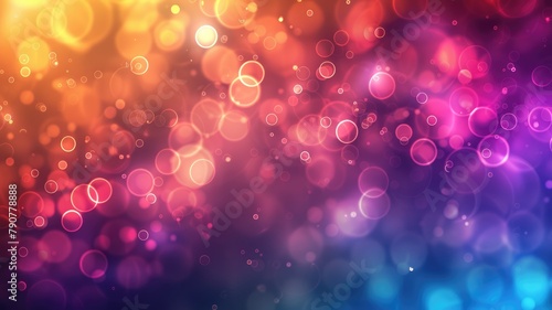 Abstract Multicolor Visualization, abstract background with colorful spectrum. Bright neon rays and glowing lines.