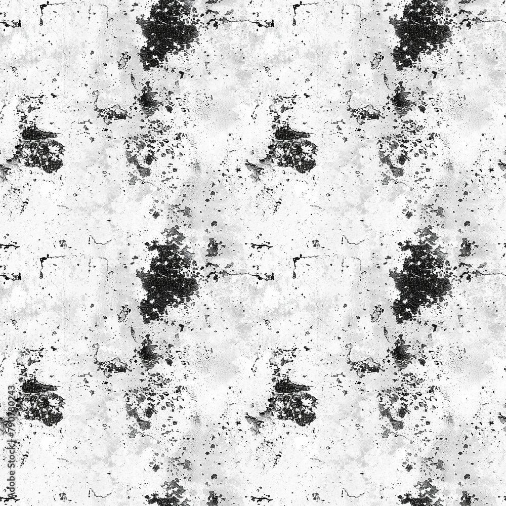 black and white grunge scuffed background, repeatable seamless background pattern tile black and white grunge scuffed background, repeatable seamless background pattern tile