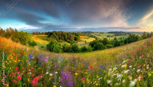 Hillside Serenity Amongst Nature s Beauty 