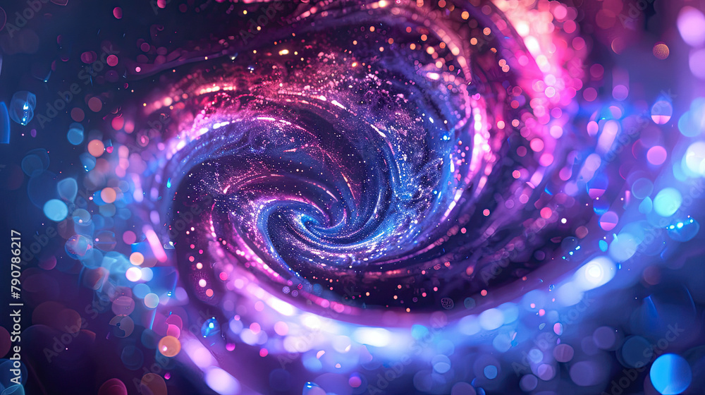 Dark Holographic Rainbow Holo Swirl Background Dark Holographic Rainbow Holo Swirl Background