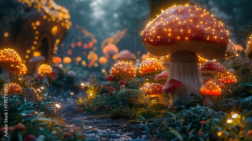 Enchanted Forest Wonderland, generative ai