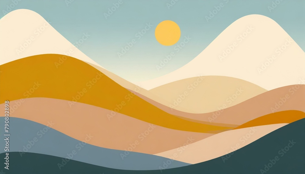 illustration of an background as landscape