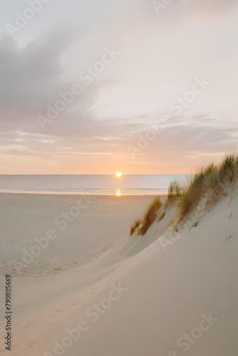 sunset at the beach