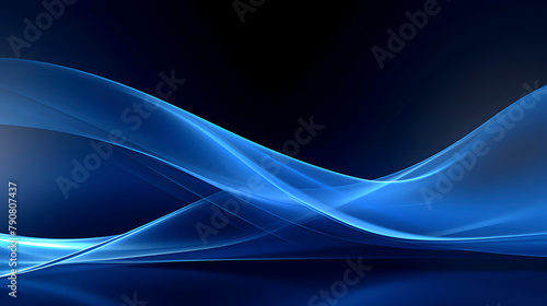 Digital technology dark blue corporate business abstract poster web page PPT background