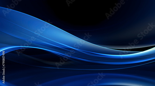 Digital technology dark blue corporate business abstract poster web page PPT background