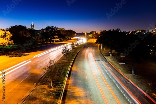 4K Photo of Highway Hustle: Houston's Dynamic Drive