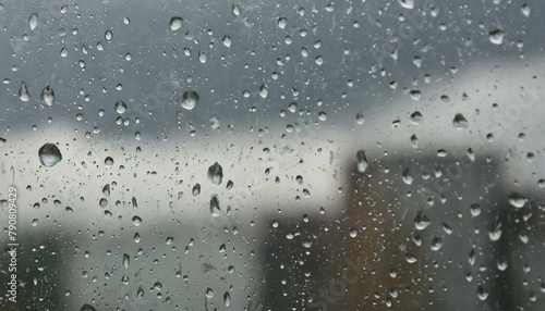 rain drops on window