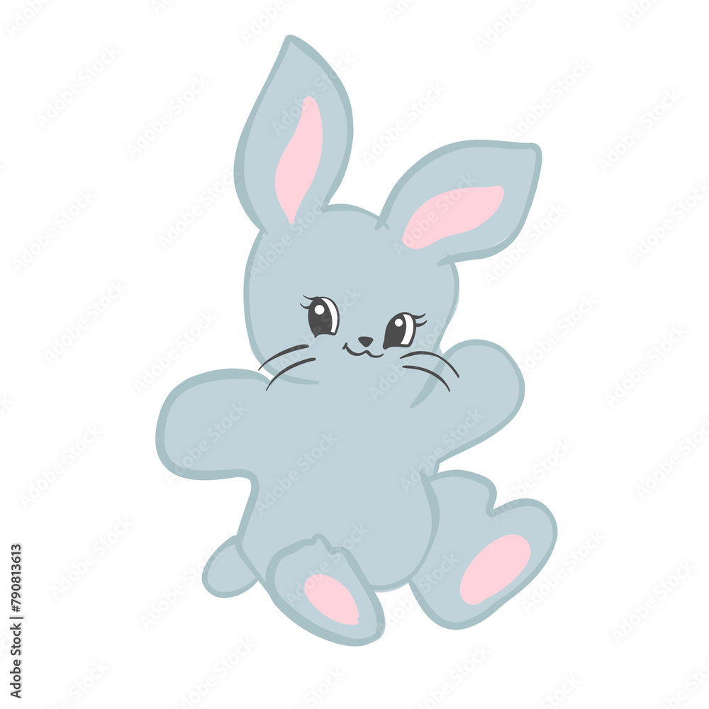easter bunny with so cute for coquette or y2k graphics easter bunny with so cute for coquette or y2k graphics