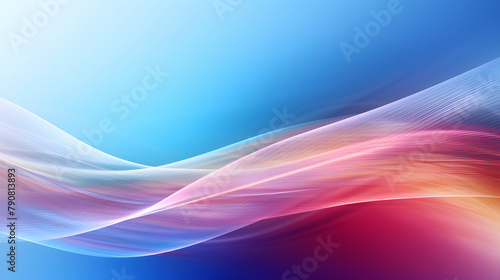 Digital technology rainbow coloured contrails abstract poster web page PPT background