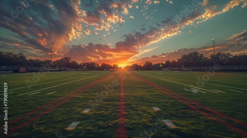 Texas High School Football: Community Spirit, generative ai