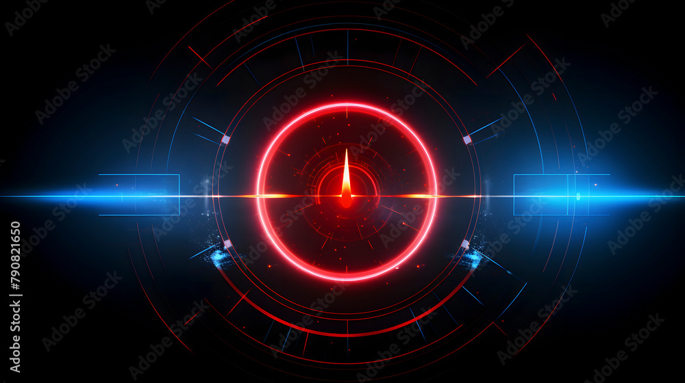Digital technology red blue lens abstract graphic poster web page PPT background Digital technology red blue lens abstract graphic poster web page PPT background