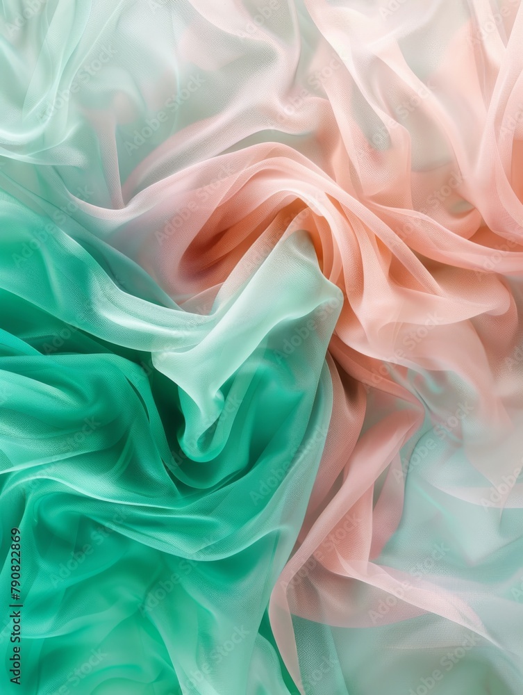 Blush Pink and Seafoam Green Soft Gradients Abstract Artistic Background. Blush Pink and Seafoam Green Soft Gradients Abstract Artistic Background.