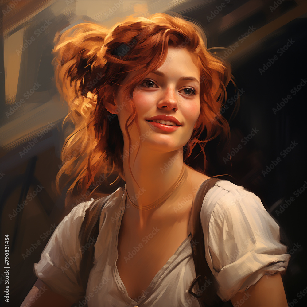 Fototapeta premium Artistic Portraits and Characters Creative portraits