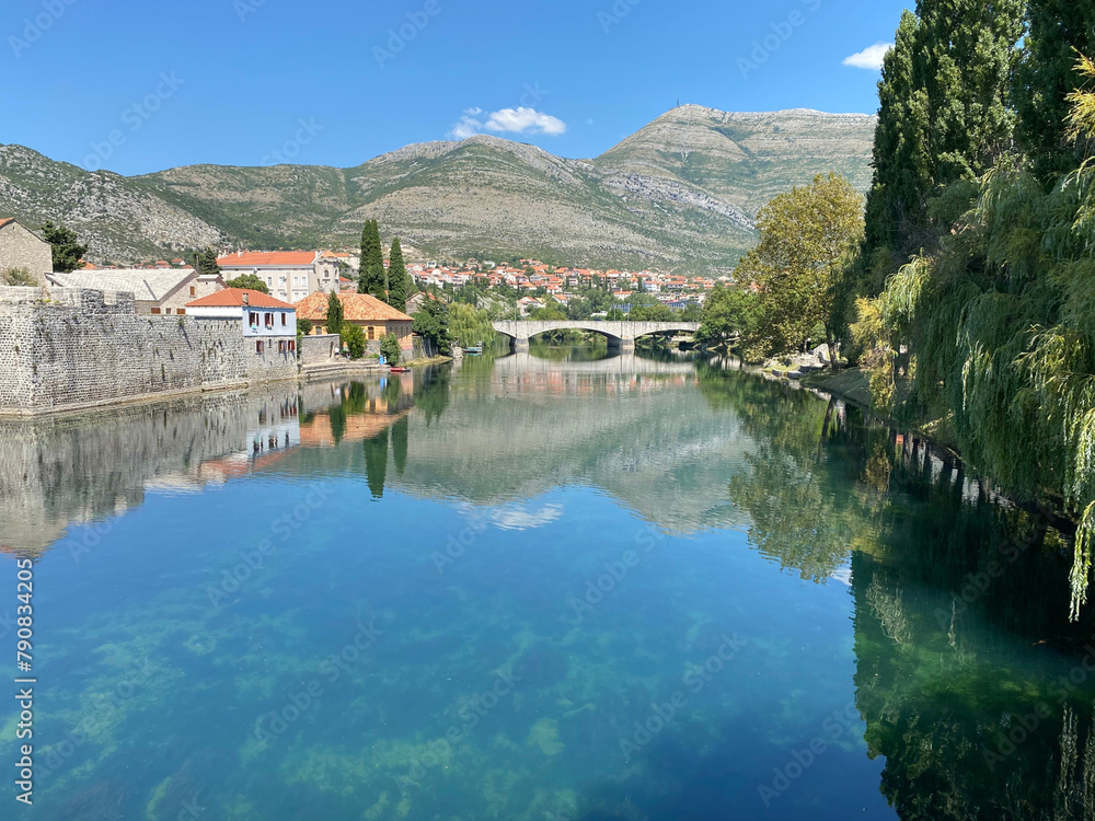 bridge on the river in Trebinje