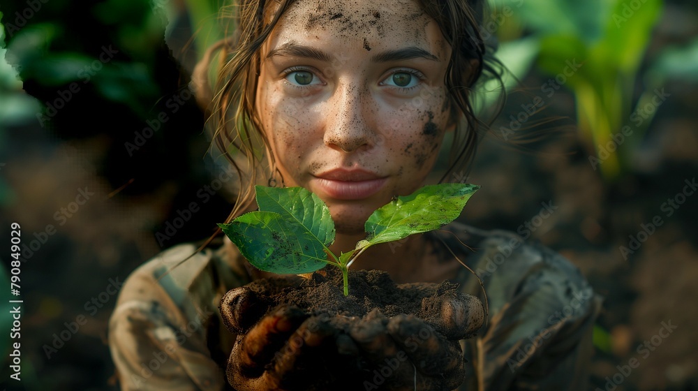 Hope Sprouts from the Earth, generative ai Hope Sprouts from the Earth, generative ai