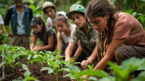 Organic Farm Teaching Workshop for Young Students

