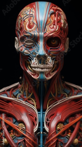 human head anatomy photo