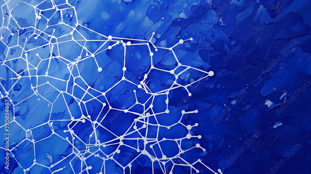 Obraz premium Intricate Network of Connections