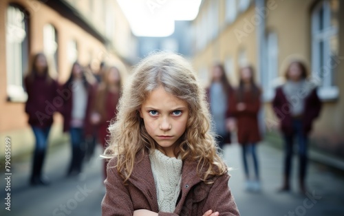 disruptive behavior - angry children photo