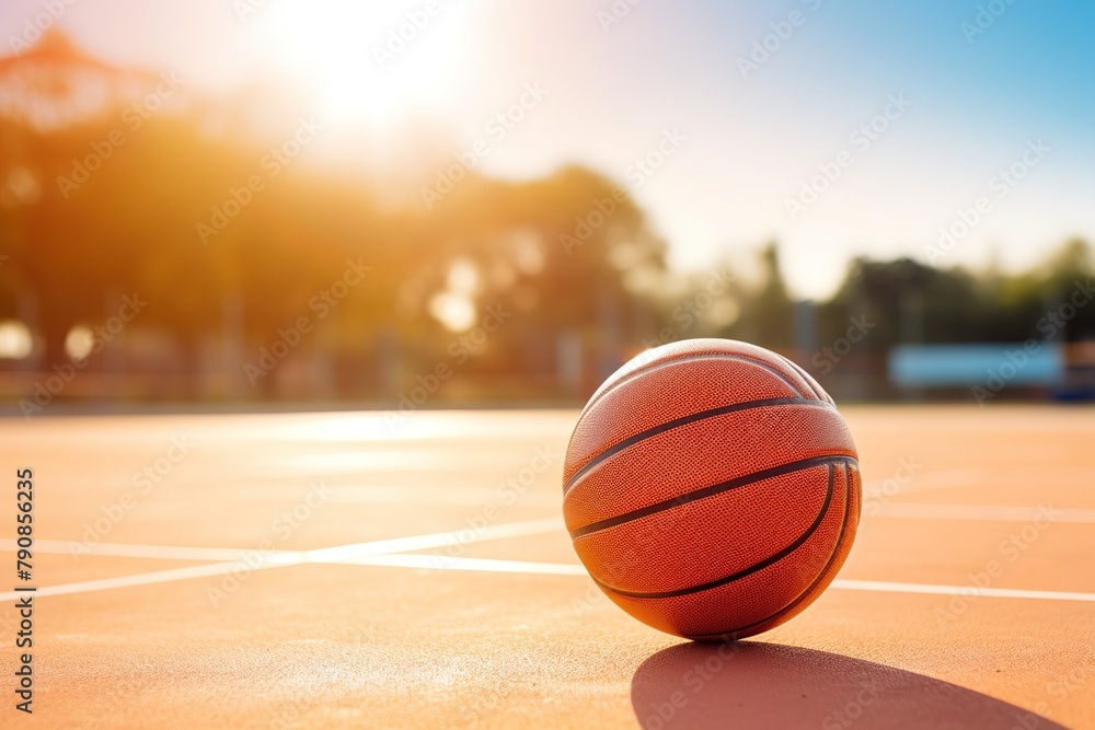 basketball ball on court basketball ball on court
