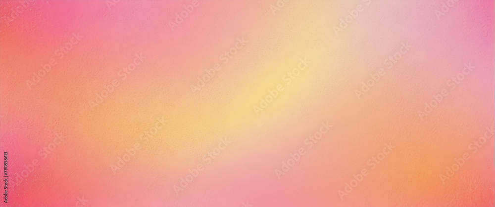 A soft blend of vivid pink and warm yellow hues creating a dreamy and optimistic gradient