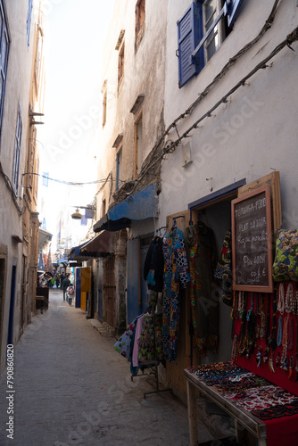 Fishing port and Essaouira town, Morocco, Arabic culture, ancient city © Leo Viktorov