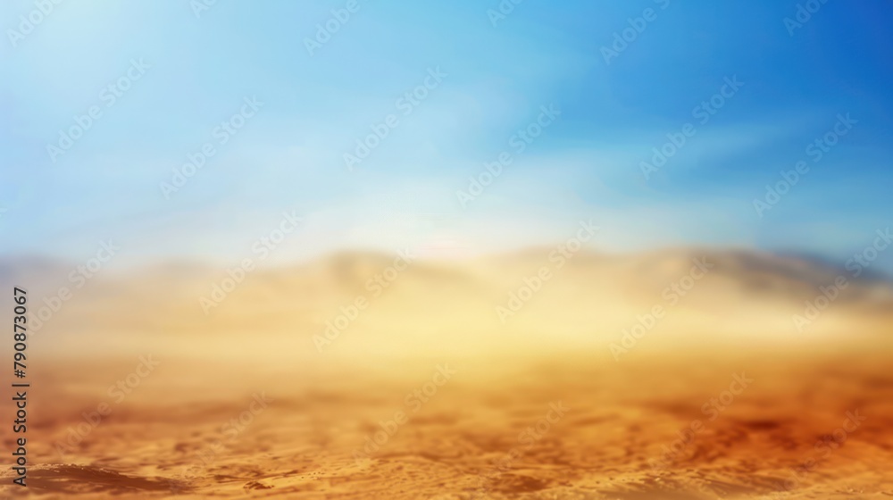 Blurred desert background. Copy space Blurred desert background. Copy space