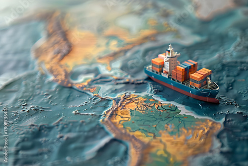 Ocean Freight: A Visual Journey Through the Global Logistics Network